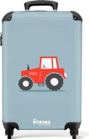 NoBoringSuitcases.com - Detský kufor - Vhodný pre rozmery 55x40x20 cm a 55x35x25 cm - Malá príručná batožina Detský kufor - Detský kufor na kolieskach - Cestovný kufor s kolieskami Tvrdá škrupina kufra - Detský kufor na kolieskach Batoľa - Detský vozík Chlapec - Detský kufor Príručná batožina Kufrík 55x35x20 cm, 36L,