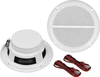 Decken- und Wandaußenlautsprecher HOLLYWOOD ''WL-15'', Ø 148mm, 80 Watt, weiß, Paar