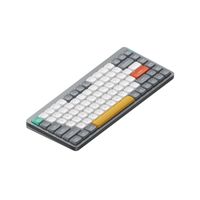 Nuphy Air75 v2 Kabellose Mechanische Tastatur QMK/VIA, QWERTY US, 75% Low Profile Bluetooth / 2.4GHz - Lunar Gray Switch Cowberry