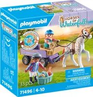 PLAYMOBIL Horses of Waterfall 71496 Ponykutsche