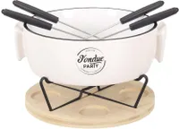 Kerzen-Fondueset für 4 Personen