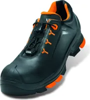 uvex 6502243 2 nízká obuv S3 SRC, velikost 43, černá/oranžová