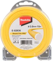 Makita® Zubehör Mähfaden Round TrimPRO Ø 3 mm -15 m E-02836