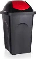 mULTIPAT 30l obdĺžnikový čierno-biely poklop PH