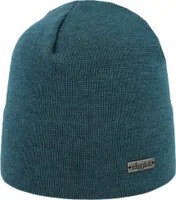 Eisglut dünne Strickmütze Primog Merino 100% Wolle