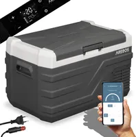 AREBOS kompresorový chladicí box 26 l Elektrický mrazicí box s ovládáním APP pro chlazení, mrazení a udržování tepla Chladnička do -20 °C
