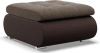 Sitzpouf für das Wohnzimmer, Braun + Braun