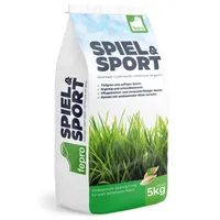 Fepro® Rasensamen Sport- und Spielrasen Sportrasen Grassamen Rasen Rasensaat Gras, 1 x 5kg Sack