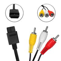 AV / TV Kabel für Super Nintendo, N64, Gamecube, 1,8 m Eaxus