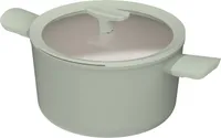 BergHOFF Antihaft Suppen-/ Gemüsetopf mit Deckel Balance Sage 24x14cm