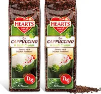 HEARTS Cappuccino Irish Cream 2 x 1kg Kaffeespezialität
