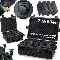 KESSER®  Fotokoffer Kamerakoffer Transportkoffer Schutzkoffer Kamera Schaumstoff, Größe:L