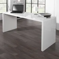 Design Schreibtisch FAST TRADE 160cm weiß