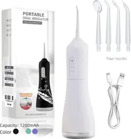 MCBOSON Munddusche, Professionelle Elektrische Kabellose Munddusche, Munddusche Zahnreiniger Wasser Flosser Oral irrigator