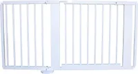 Absperrgitter Türschutzgitter Treppenschutzgitter massiv weiss 141cm