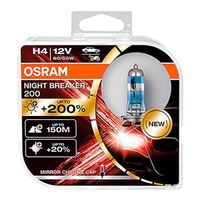 OSRAM Halogénové žiarovky Osram H4 12V 60/55W P43t NIGHT BREAKER 200 /2 ks O-64193NB200-HCB