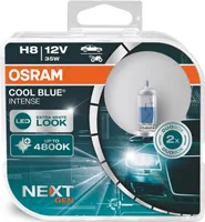 Glühlampen OSRAM H8 12V 35W PGJ19-1 Cool Blue Intense, Next Generation, +100%, 2 Stk