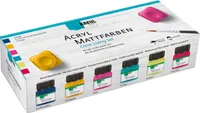 Kreul 75601 Set Acrylfarben 6 x 20 ml
