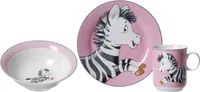 RITZENHOFF & BREKER detský riad Happy Zoo Zebra 3 ks