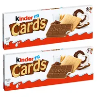2 x Ferrero Kinder - Kinder Cards - 128g