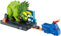 Hot Wheels City Triceratops-Angriff Spielset