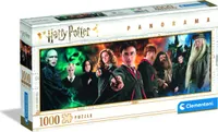 Clementoni 61883 Panorama Harry Potter – Puzzle 1000 Teile ab 9 Jahren, Erwachsenenpuzzle mit Panoramabild, Geschicklichkeitsspiel für die ganze Familie, ideal als Wandbild, 40 x 21 x 6