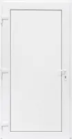 SN Deco - Bastion Nebeneingangstür, DIN links, weiß, mit Drückergarnitur, 1000x2000 mm, Profil mit 5 Kammern, 70 mm Bautiefe