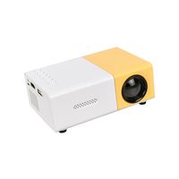 YG300 LED-Projektor Mini-Projektor Beamer Tragbarer Videoprojektor Filmprojektor tragbarer Heimkino-Projektor