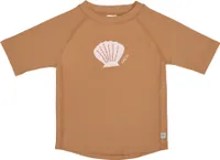 Lässig Schwimmshirt Badeshirt Kurzarm  Splash & Fun Shell caramel, 13-18 Monate Gr. 86