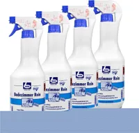 Dr. Becher Badezimmer Rein mit Abperl-Effekt 1L (4er Pack)