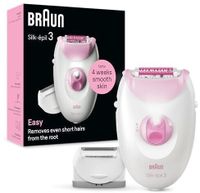 Braun Silk Epil Series 3 Depilator 3-031/ Przewodowy/ 3 Akcesoria