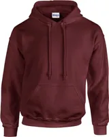 Gildan 18500 | Heavy Blend Hooded Sweatshirt / Kapuzenpullover - Farbe: Maroon - Größe: 3XL
