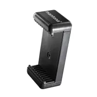 Mantona SmartStand Halterung für Smartphone inkl. 2x 1/4 Gewinde Stativadapter