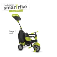 glow Touch Steering® Dreirad 4 v 1 od smarTrike® - Farbe: Farba: zelená, svietiaca
