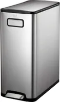 EKO Ecofly 45 L Matt Silver Pedal Bin