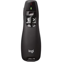 Logitech Wireless Presenter R400, 2.4, 15 m, AAA, USB, Schwarz