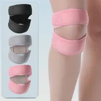2er Set Patellasehnen Stützband, Verstellbarer Knieband  Schmerzlinderung für Läuferknie, Arthritis, Springerknie, Heilung nach Tennis Verletzungen(rosa)