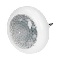 Nočné svetlo LED so senzorom pohybu a súmraku, 120°, 8xLED, 40lm, 6500K