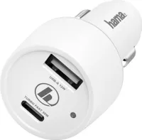Hama 00183322 Ladegerät für Mobilgeräte Weiß Auto