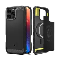 Spigen Rugged Armor Mag Magsafe Iphone 16 Pro Matte Black