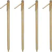 relaxdays XXL zemní kotva 50 cm sada 4 ks