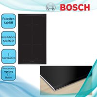 Bosch PIB375FB1E Kochfeld Schwarz, Edelstahl Integriert Zonen-Induktionskochfeld 2 Zone(n)