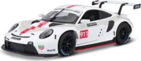 Bburago 18-38000 - Modellauto - Porsche 911 RSR (weiß, Maßstab 1:43) Auto Modell