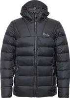 Jack Wolfskin Nebelhorn Down Hooded Jacket Black - Rozmiar M