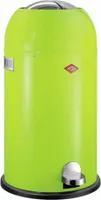 WESCO Tretabfalleimer 184631-20 KICKMASTER in LIMEGREEN mit 33 Liter Volumen / Abfallsammler / Mülleimer