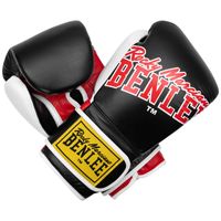 Benlee Bang Loop Boxhandschuhe Leder Schwarz Gewicht 12 oz