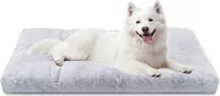 Hundebett Hunde Waschbar rutschfeste Unterseite, Flauschig Hundekissen Hundematte für große,L,95x60cm