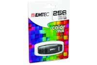 EMTEC 256 GB - 256 GB - USB Typ-A - 3.2 Gen 1 (3.1 Gen 1) - 100 MB/s - Kappe - Schwarz