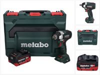 Metabo SSW 18 LT 300 BL Akku Schlagschrauber 18 V 300 Nm Brushless + 1x Akku 5,5 Ah + metaBOX - ohne Ladegerät