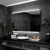 Koupelnové Zrcadlo LED - Hobart - 160 cm, 100 cm